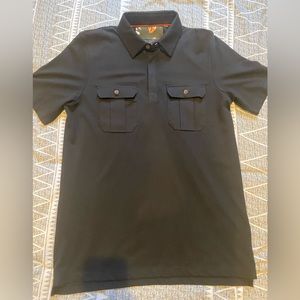 NWT Ted Baker short sleeve black polo size 3